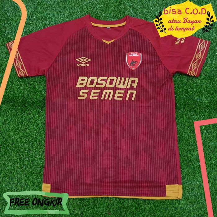 [COD]345 JERSEY BOLA PSM MAKASSAR HOME LIGA 1 2019 GRADE ORI BAJU FUTSAL KAOS ORIGINAL MURAH