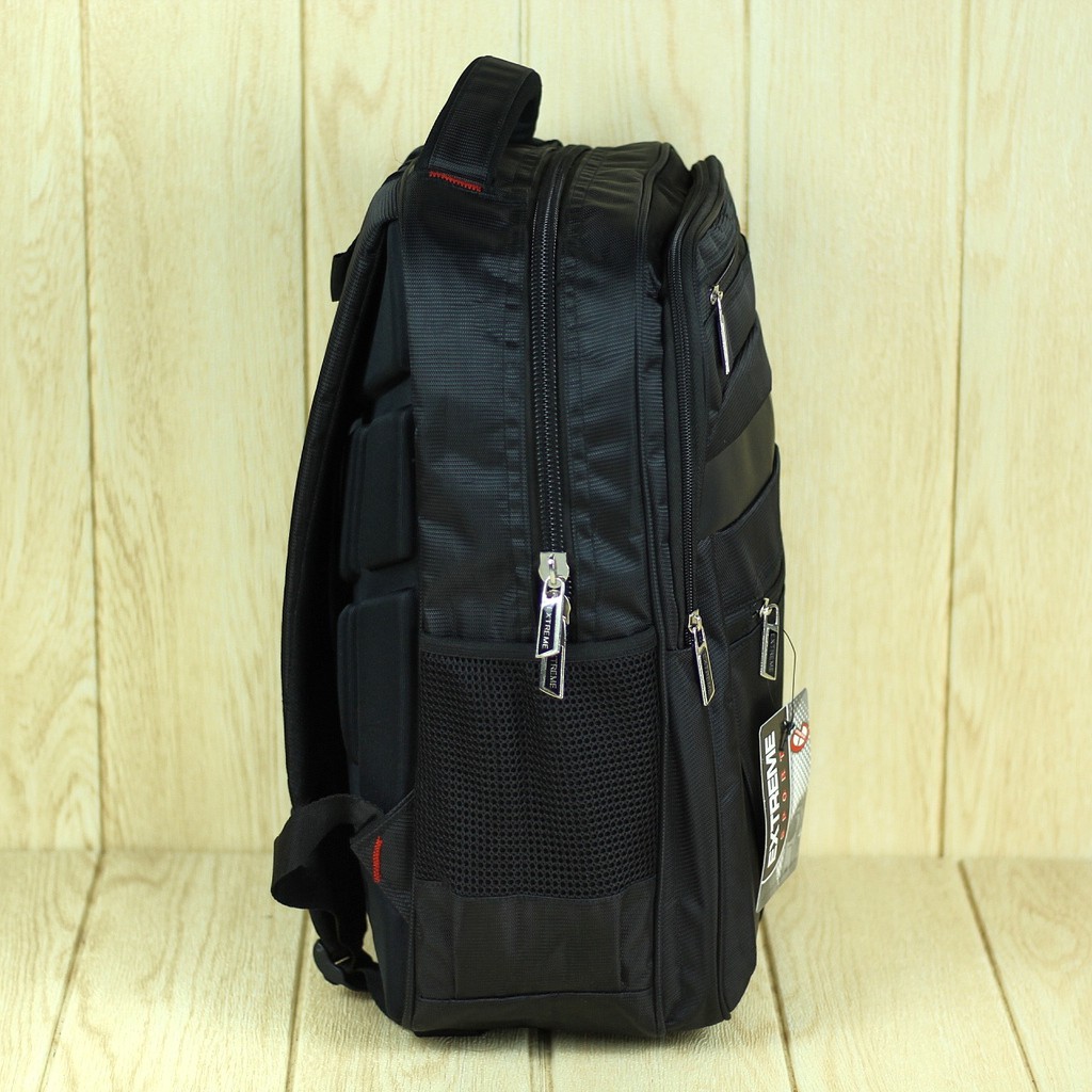 Tas Ransel Pria Extreme Hitam Polo Bagus Keren Elegant