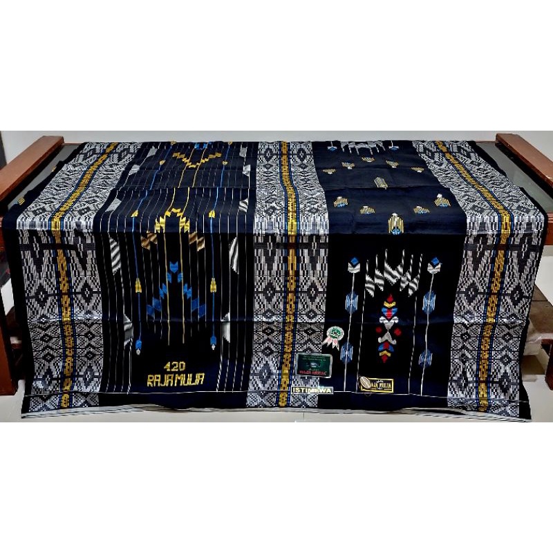 Sarung tenun sutra RAJA MULIA 420 EXCLUSIVE skelas tamer kamer bhs sge sgt lamiri lamiya hidayat