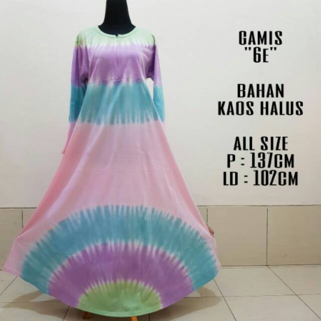 Gamis Batik Pelangi Kode Arra 293