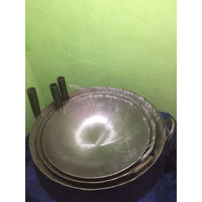 Wajan nasgor / penggorengan Plat Baja Tebal