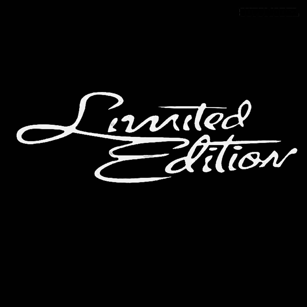 Supmodel Stiker Motif Tulisan Limited Edition Untuk Dekorasi Mobil / Truk / Motor
