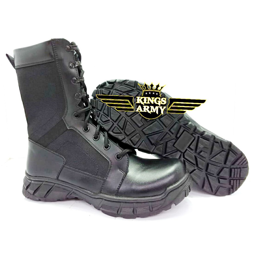 Sepatu PDL Kulit Asli Sapi Merk Kings Army Type KA-016