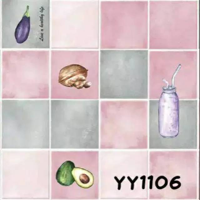 Wallpaper dapur & kamar mandi