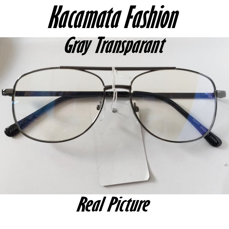 Kacamata Fashion / Kacamata Normal / Kacamata Trendy / Unisex / pria dan wanita/best