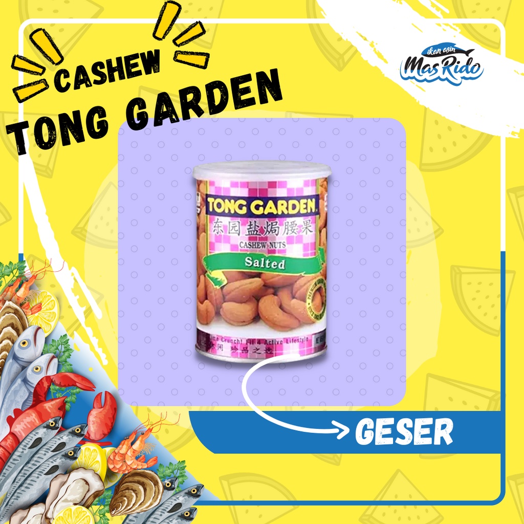 

Tong Garden Salted Cashew Nuts Canister Kacang Mete Rasa Asin 150 Gram Kacang Premium Termurah