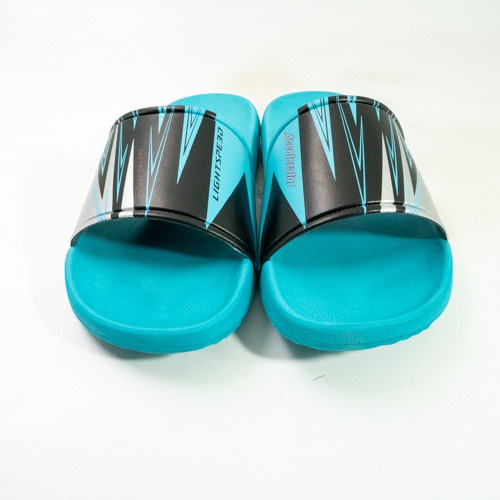 Sandal Specs Lightspeed 3 Slides Silver Black Original 800104