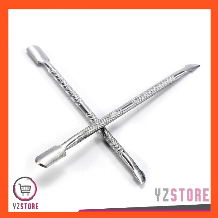 Cuticle Nail Pusher Kikir Kuku Manicure Pedicure Nail Art YZ65