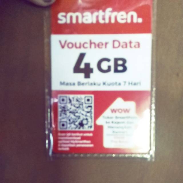 Voucher Smartfren KUOTA 4 GB