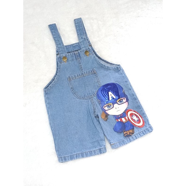 OVERALL LED (NYALA) / OVERALL JEANS ANAK