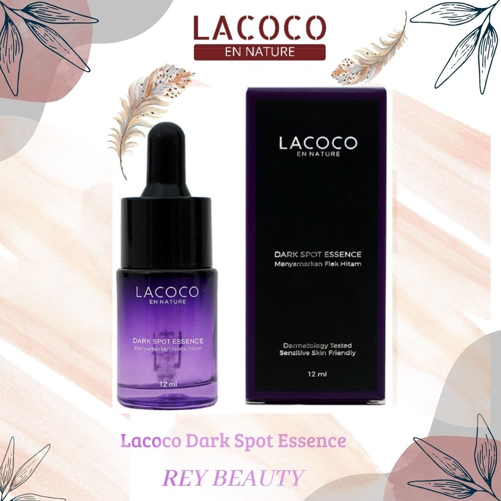 serum Lacoco Dark Spot Essence Penghilang Flak Hitam share in jar masker Wardah Toner sunscreen