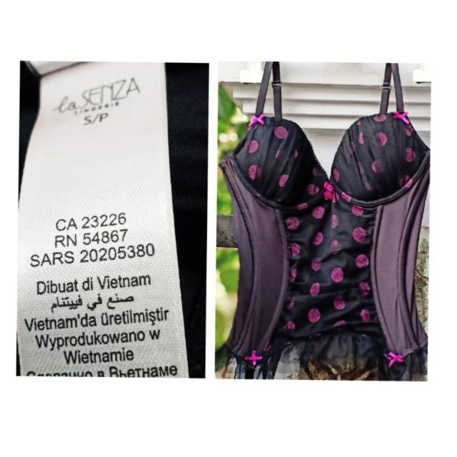 Preloved La senza buster
