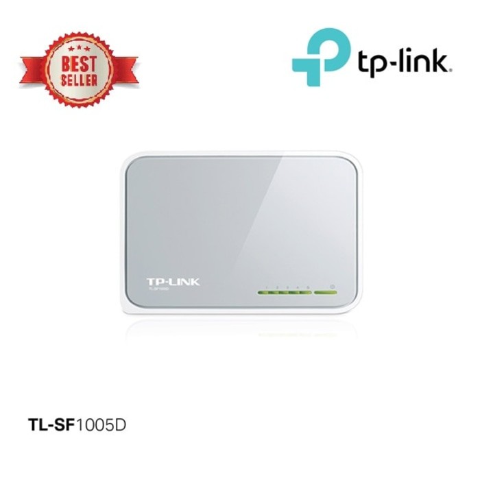 TP-LINK 5-Port 10/100Mbps Desktop Switch TL-SF1005D