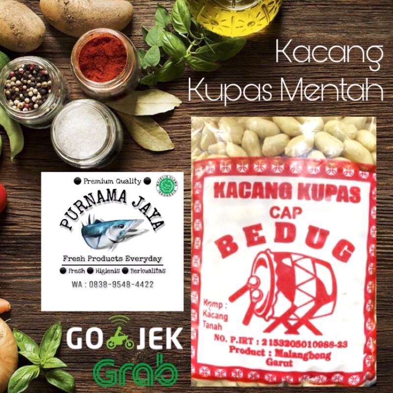 

kacang tanah kupas cap bedug