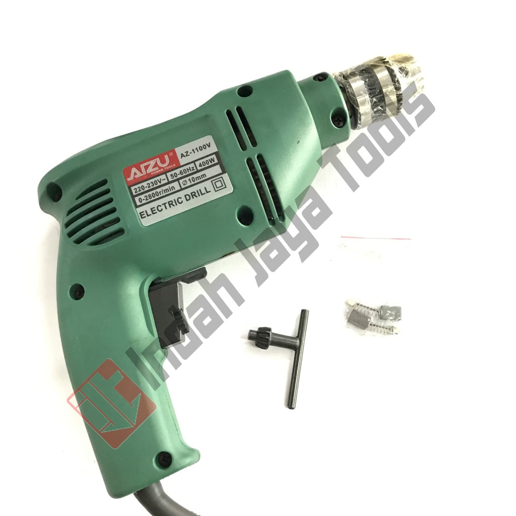 Mesin Bor Besi Kayu 10 mm AIZU AZ-1100V