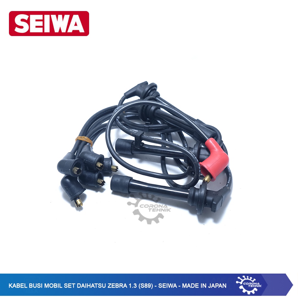 Kabel Busi Mobil Set Daihatsu Zebra 1.3 (S89) - Seiwa - Made in Japan