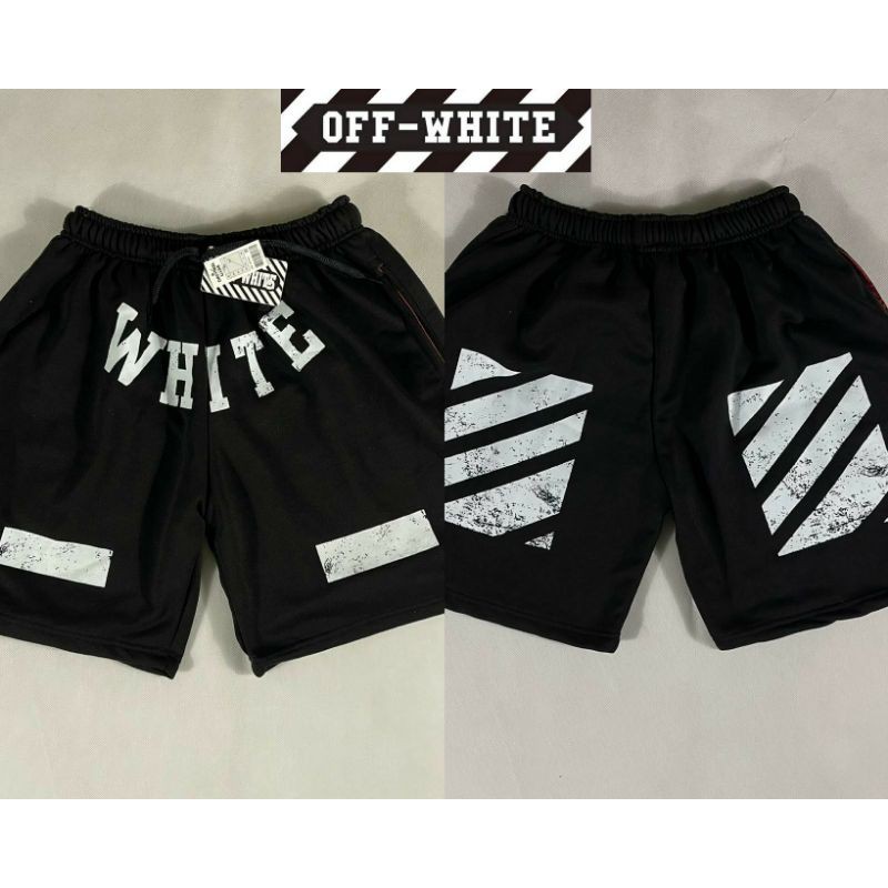 CELANA PENDEK OFFWHITE - SHORT PANS OFFWHITE 04