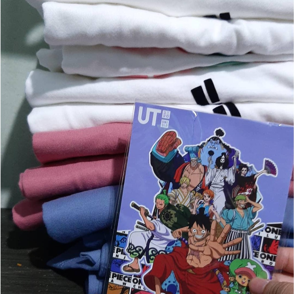 T Shirt UNIQLO x ONE PIECE Wanokuni READY STOCK