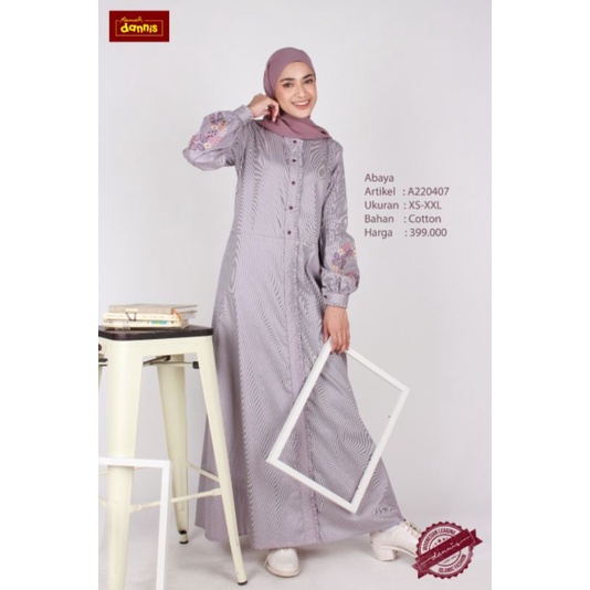Abaya Dannis Terbaru A220407