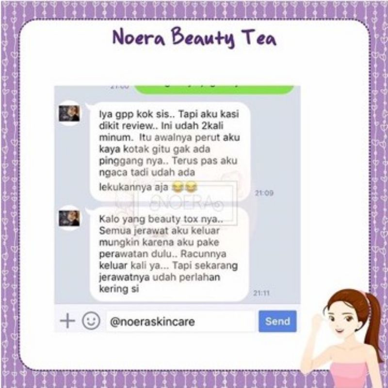 DISKON !!! noera beauty tea