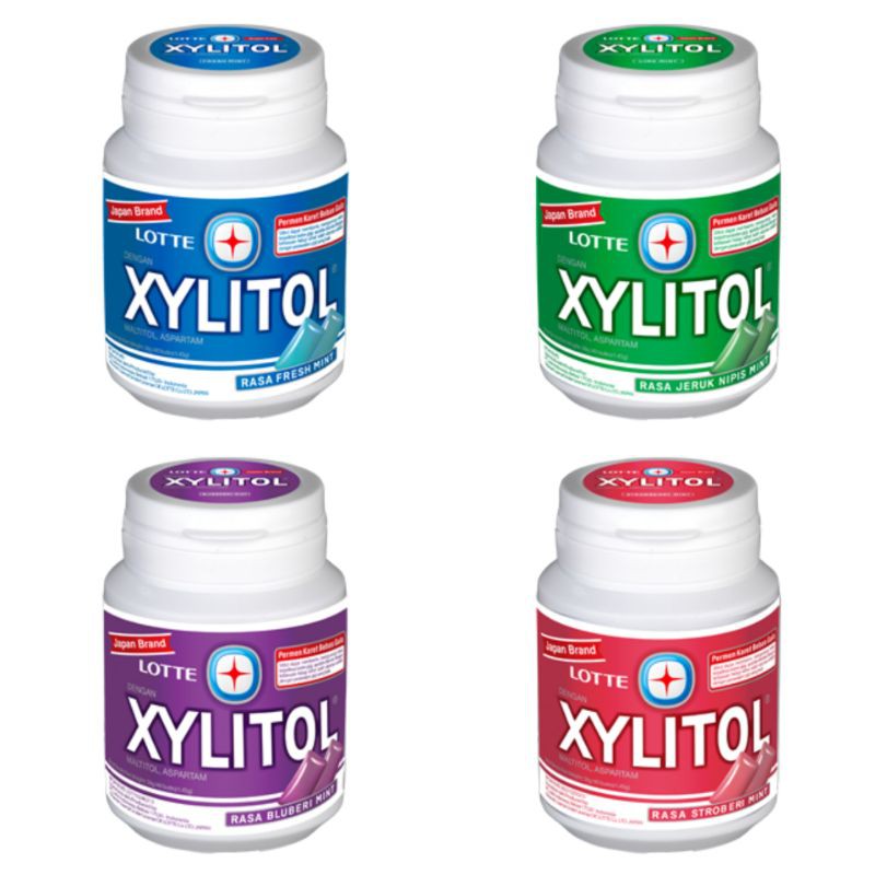 

LOTTE XYLITOL Chewing Gum 58gr - Permen Karet Bebas Gula