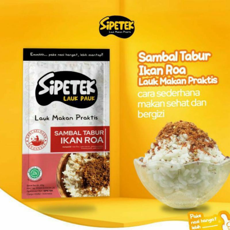 Sambal Ikan Roa Tabur - Sipetek