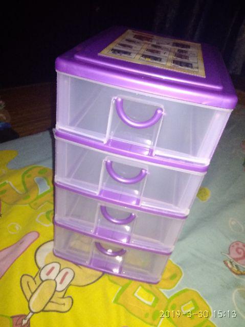 Komet Star Mini Container Victory Susun 4 M / Laci Mini / Laci Plastik