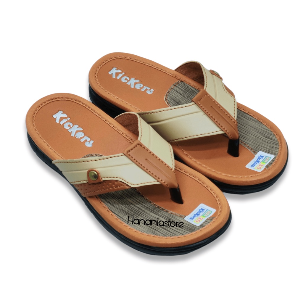 Sandal Jepit Anak Laki-laki Kickers Berkualitas