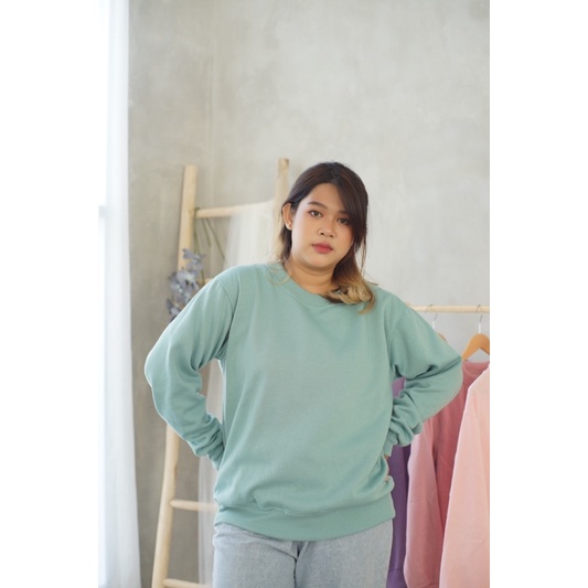 Basic Sweater Mint Green