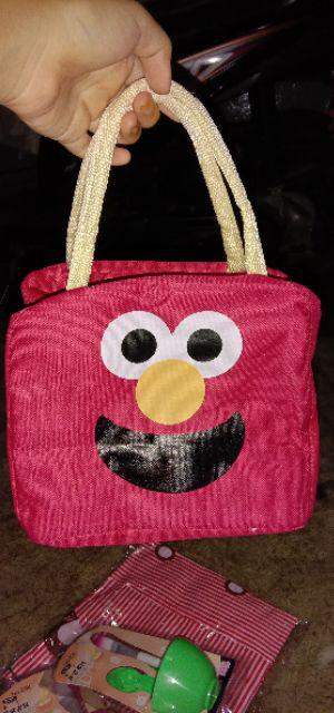 Tas Bekal Lunch Cooler Bag Box Salur Makanan Aluminium Kotak Makan Ransel Anak