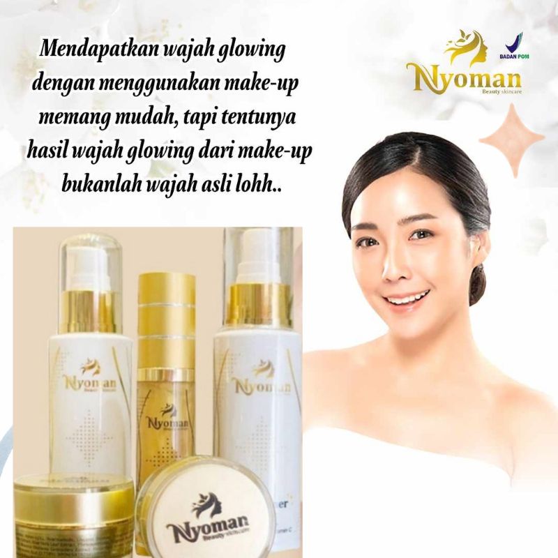 Paket Glowing Gold Nyoman Beauty Skincare