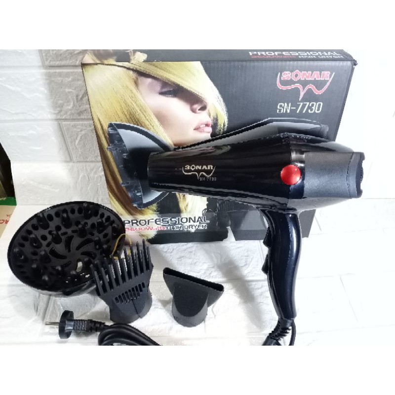 Hirdryer sonar SN-7730/hairdryer bagus/pengering rambut