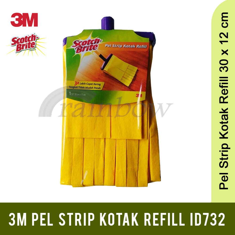 3M Scotch Brite ID 732 Pel Strip Kotak Refill