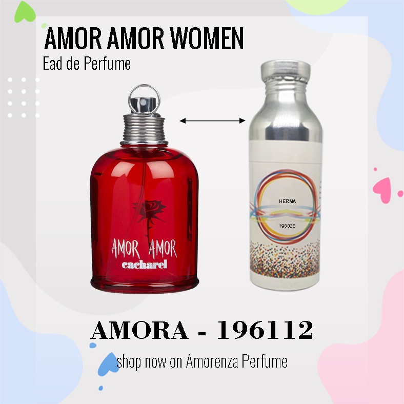 BIBIT PARFUM MURNI AMOR AMOR WOMEN - AMORA NICA FRAGRANCE 100 ML