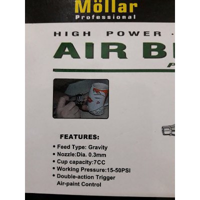 

Dijual Air brush pen brush Mollar ABS 3 DiskoN