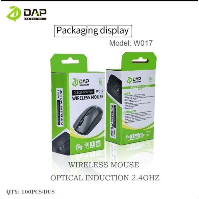 Mouse WIRELESS DAP W017 ORIGINAL