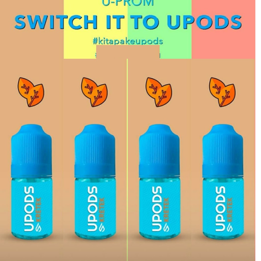 Switch It Kretek Salt Nic By Upods x Juice Cartel Liquid Pods