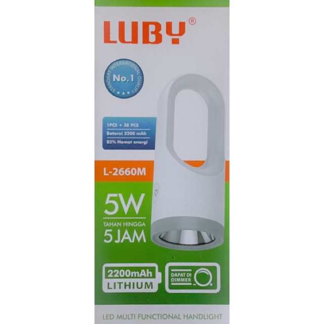 Senter Emergency LED Luby L-2660 M
