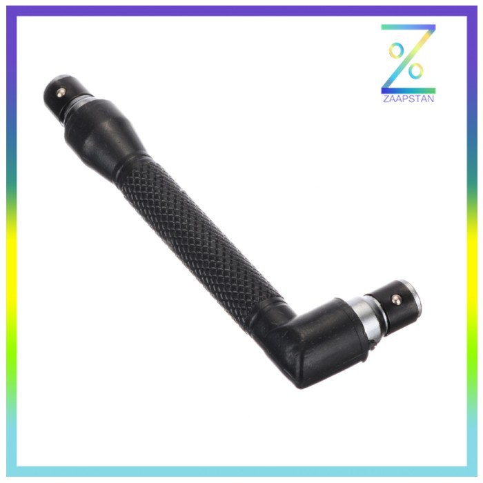 Kunci Pas Dual Head Socket Wrench Screwdriver 1/4 Inch 6.35mm L Shaped