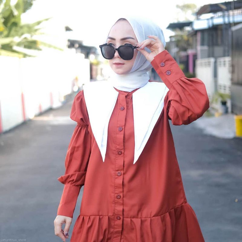 Freya tunic, tunic keren, tunic kekinian, tunic murah, tunic bagus, tunic kalem, tunic panjang, tuni