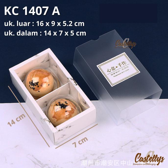

,,,,,,,] Kotak Dus Box Kue KC 1407 Mooncake Pia Pudding Cookies Snowskin Mochi