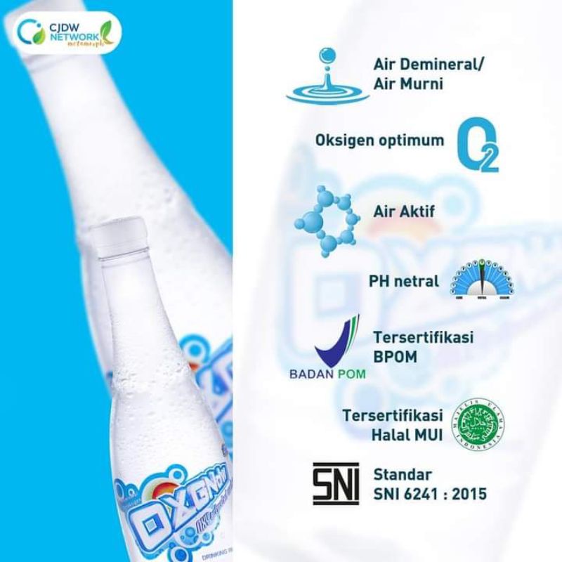 

Air Oxy Drinking Water CJDW / Air Beroksigen 470ml