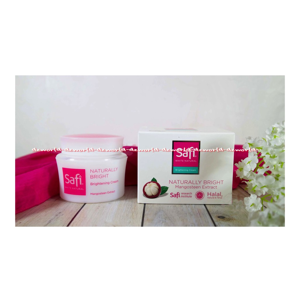 Safi Naturally Bright Mangosteen Extract Halal Kosmetik 45gr Ektrak Manggis Melembutkan Kulit