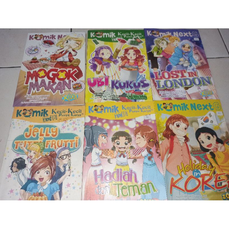 Paket isi 20 buku komik KKPK (Preloved)