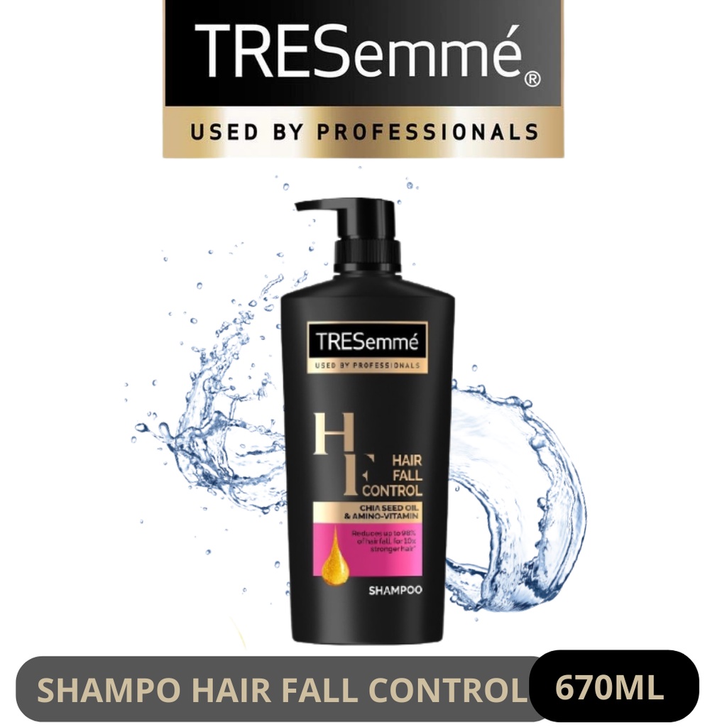 Jual Tresemme Shampoo Hair Fall Control 670Ml | Shopee Indonesia