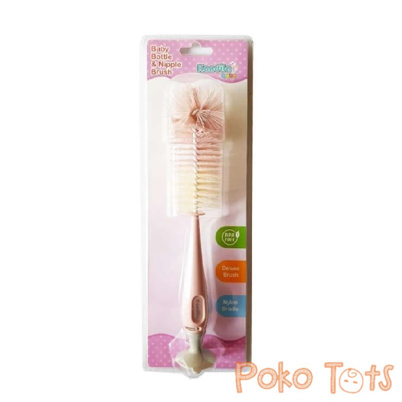 Kandila Baby Bottle &amp; Nipple Brush Sikat Pembersih Botol dan Dot Bayi