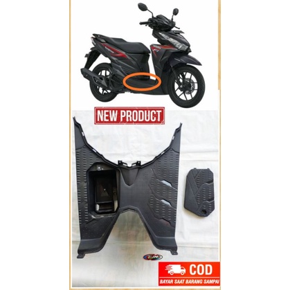 Pijakan kaki Vario 125/150 dek lantai Vario 150 th 2016/2017