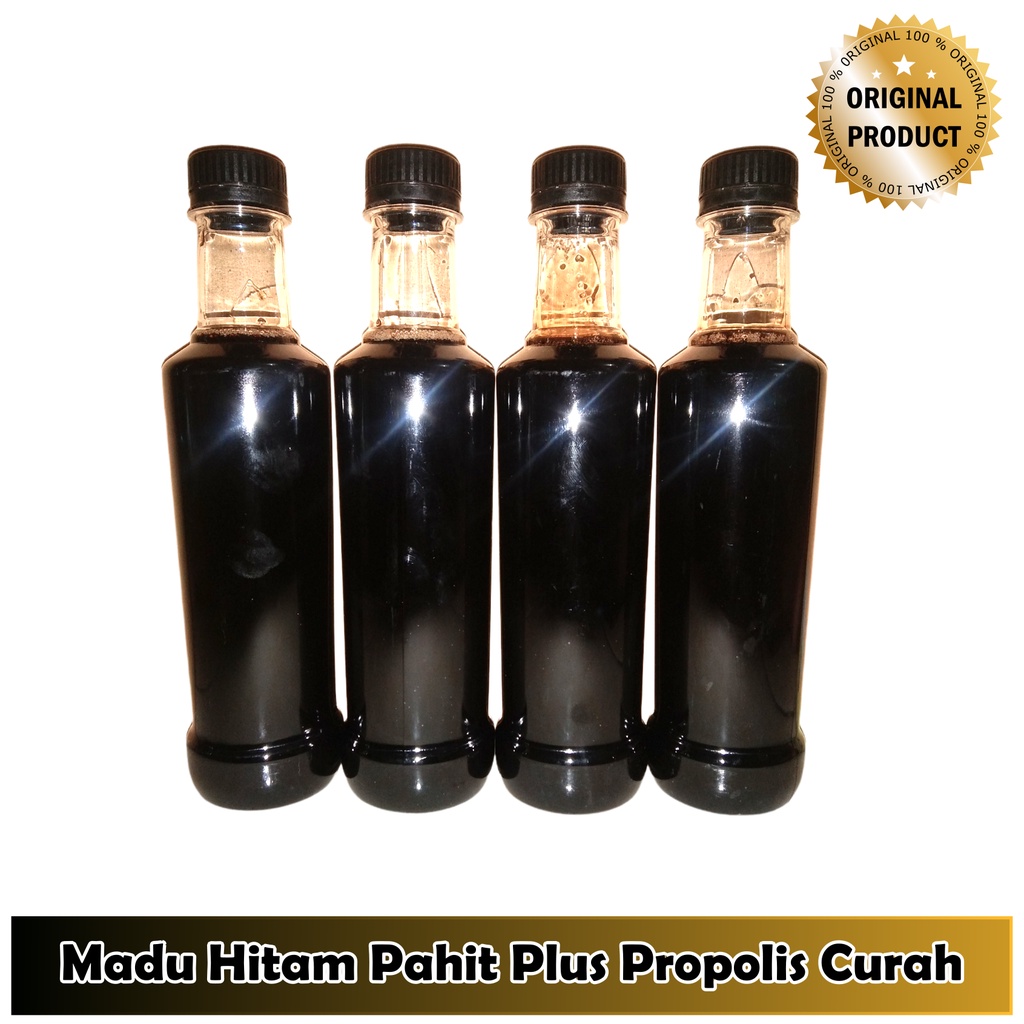 MADU HITAM PAHIT PROPOLIS PLUS INSULIN SUPER 470 gram Curah