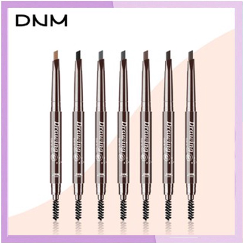 DNM Pensil Alis Otomatis 7 Pilihan Warna Eyebrow LA032