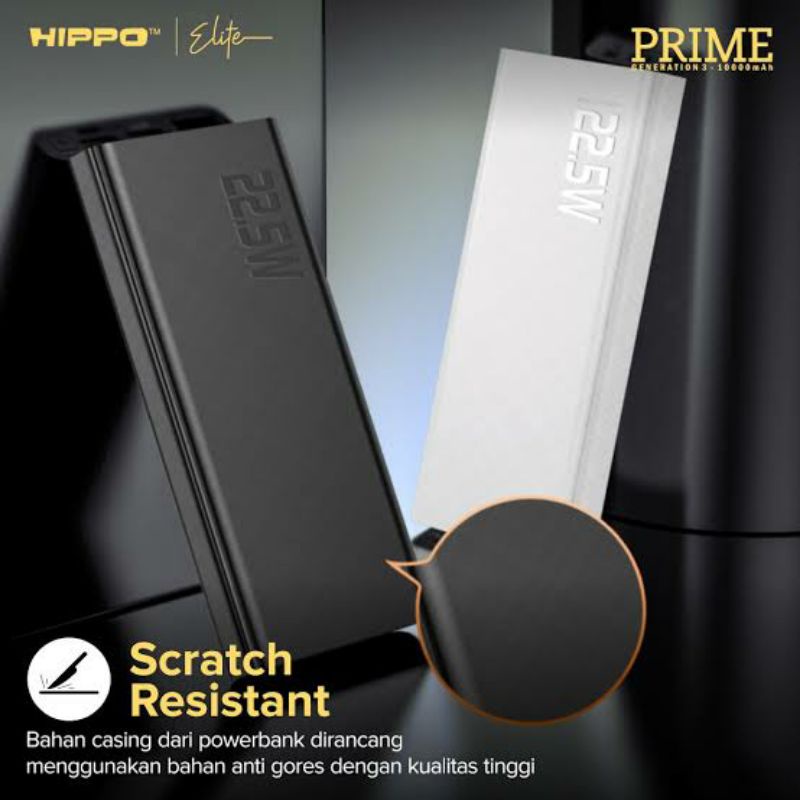 Hippo Elite Powerbank Prime Gen 3 10.000mAh Fast Charging, VOOC ,PD 3.0